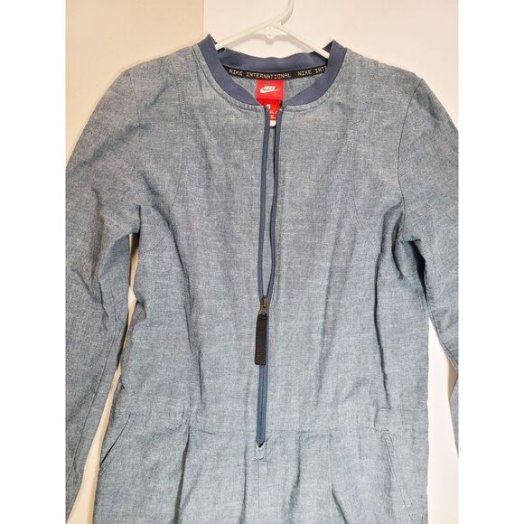 Nike x AMBUSH Crew Neck Zip Front Jumpsuit Blue XS Streetwear Collab - Picture 4 of 9